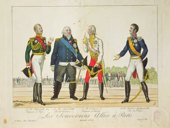The Allied Sovereigns in Paris in 1815